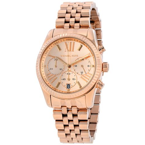 michael kors lexington mk5569 ladies watch|Michael Kors MK5569 Lexington Rose Dial Women's Watch.